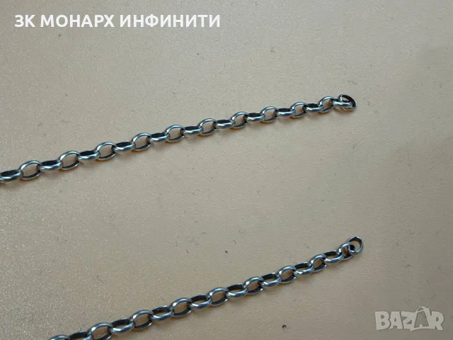 Сребърен ланец / 925 / скъсан, снимка 5 - Колиета, медальони, синджири - 56508966