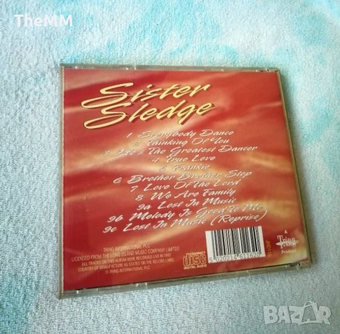 Sister Sledge - Live in Concert, снимка 3 - CD дискове - 42134706