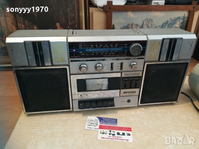 SANYO M9813L-1810201622, снимка 8 - Радиокасетофони, транзистори - 30463627