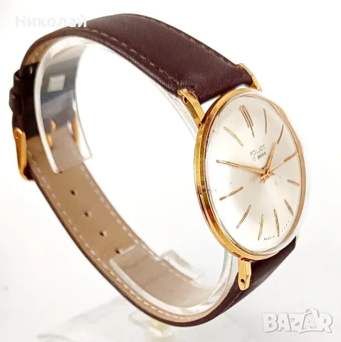Poljot 17 jewels cal. 2409 - мъжки механичен часовник с ръчно навиване , снимка 3 - Мъжки - 48904541