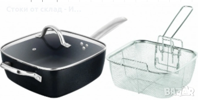 Мултифункционален тиган , медно покритие , снимка 5 - Съдове за готвене - 53310946