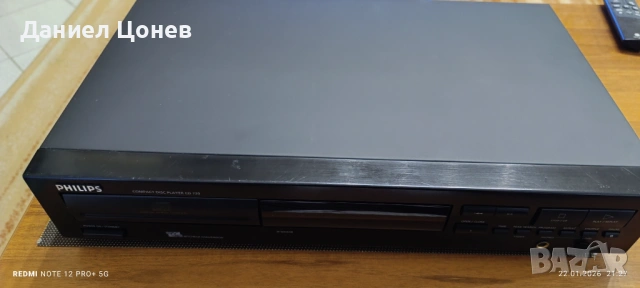 CD player PHILIPS, снимка 6 - Аудиосистеми - 53195882