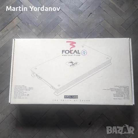 Focal FP 5.500, снимка 2 - Ресийвъри, усилватели, смесителни пултове - 52592153