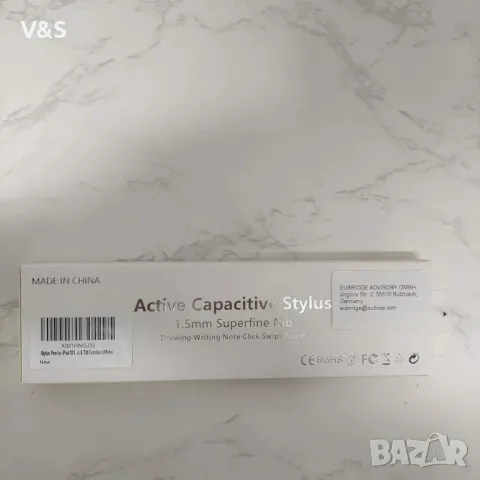 Писалки за iPad 2018-2021 Чувствителност към накланяне Стилус за отхвърляне на дланта, активен молив, снимка 10 - Тъч скрийн за телефони - 47841326