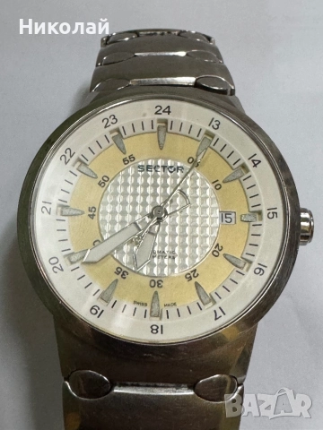 SECTOR -SWISS AUTOMATIC /Авт.часовник, снимка 5 - Мъжки - 52438839
