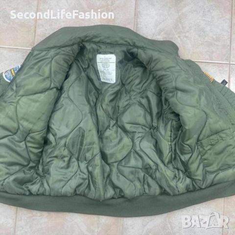 Винтидж яке US Army дамски размер XS, снимка 5 - Якета - 52461297