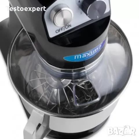 Планетарен миксер 7 литра – черен, с накланяща се глава и 11 скорости, снимка 6 - Обзавеждане на кухня - 50003902