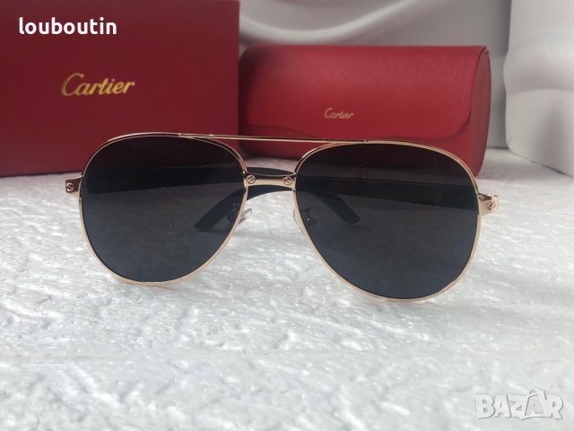 Cartier 2022 висок клас мъжки слънчеви очила унисекс, снимка 5 - Слънчеви и диоптрични очила - 37375466