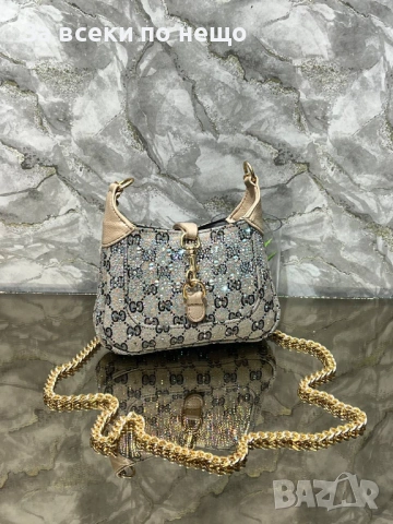 Gucci Дамска Чанта С Кристали Гучи - Налични Различни Цветове Код SK541, снимка 2 - Чанти - 53050620