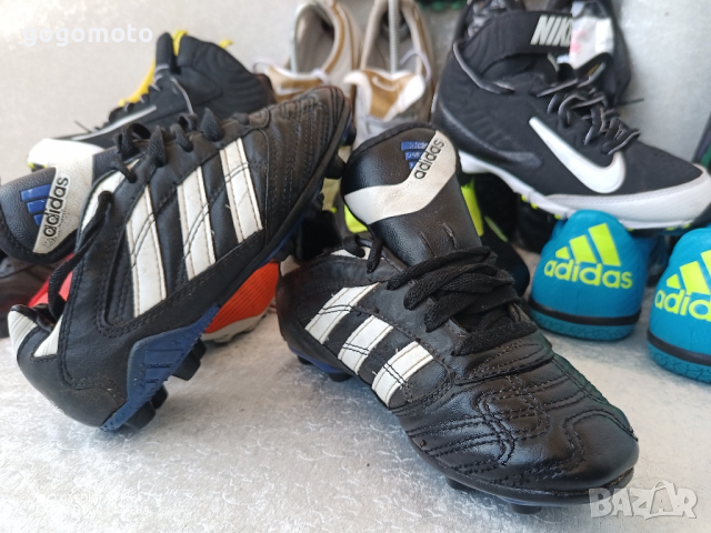 КАТО НОВИ детски бутонки adidas® original classic, футболни обувки, калеври 32 - 33, снимка 9 - Детски маратонки - 44602514