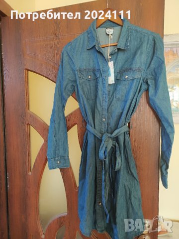 Продавам дънкова рокля , снимка 2 - Рокли - 42499871