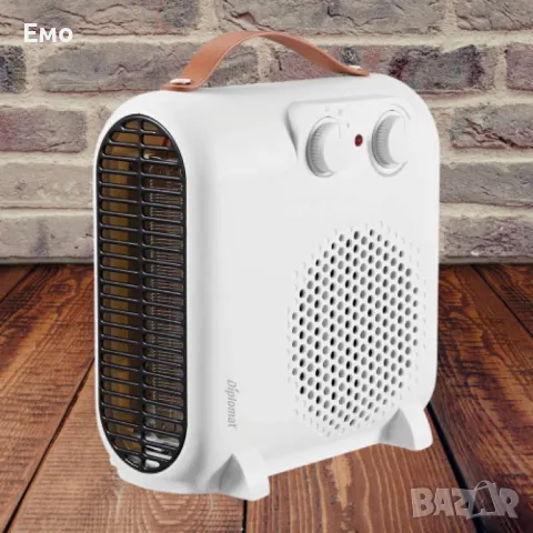 Двустепенна вентилаторна печка - P5, 2000W, 2 позиции - Гаранция 24 месеца , снимка 3 - Отоплителни печки - 48489631