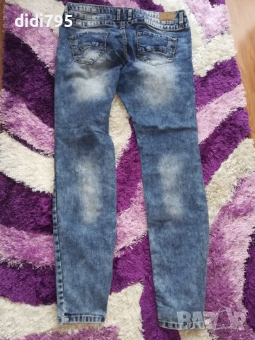 Еластични слим дънки, снимка 2 - Дънки - 37622814