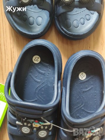 Нови сандали за момченце размер 26 и 27, долнища анцузи размер 98 и 110, снимка 4 - Детски сандали и чехли - 40761539
