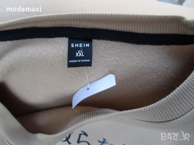 3XL Нова  блуза Shein с рози , снимка 8 - Блузи с дълъг ръкав и пуловери - 52268246