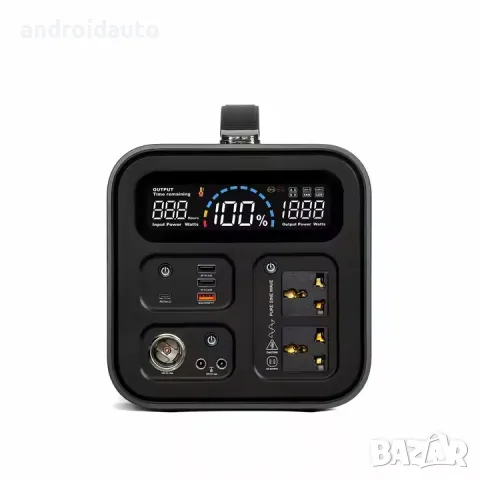 Преносим соларен генератор за ток Power Station G11, 1200W, 1100Wh, снимка 2 - Аксесоари и консумативи - 48351890