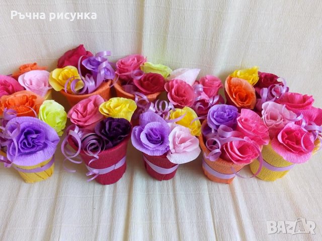Вазичка с три розички за 2лв, снимка 16 - Декорация за дома - 32064398