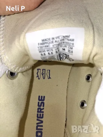 Кецове Converse-естествена кожа, снимка 4 - Кецове - 50263574