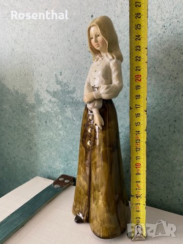 Порцеланова статуетка на момиче, снимка 4 - Статуетки - 40057147