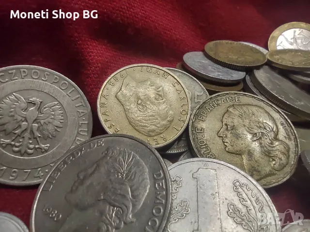 100бр. световни монети на цена от 50лв., снимка 3 - Нумизматика и бонистика - 49485432
