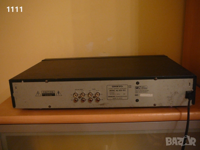 ONKYO EQ-101, снимка 6 - Ресийвъри, усилватели, смесителни пултове - 53888161