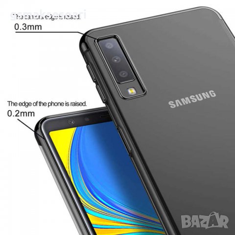 Samsung Galaxy A7 2018 - Силиконов Калъф / Кейс, снимка 3 - Калъфи, кейсове - 35062849