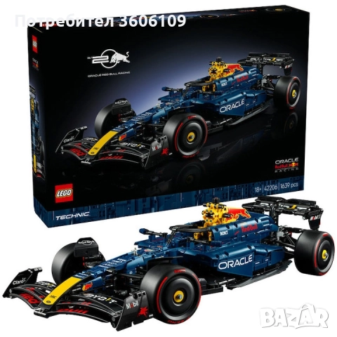 🏎️ LEGO® Technic – F1 болид Oracle Red Bull Racing RB20 (42206)  Продавам чисто нов конструктор LEG