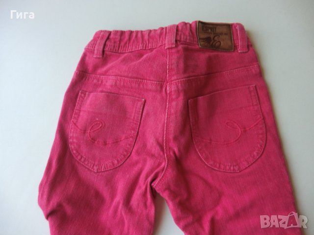 розови дънки Esprit р128, снимка 4 - Детски панталони и дънки - 37417227