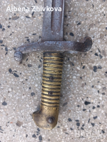 саблен щик нож - френски , снимка 2 - Антикварни и старинни предмети - 52007416