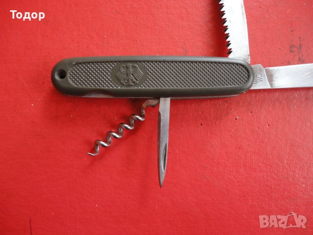 Немски армейски войнишки нож ССМ, снимка 4 - Ножове - 53023840