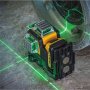 Лазерен Нивелир 3Д D Самонивелиращ с зелен лазер три точков KraftWorld , снимка 4
