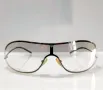 Gucci GG 1658 дамски ретро слънчеви очила wrap shield occhiali lunette brille y2k, снимка 3