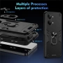 Калъф за Xiaomi Poco X8 Pro Max 5G / Redmi Turbo 5 Max 5G с Пръстен - PC+TPU, 0.5mm защита, 4 цвята, снимка 10