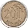 Finland-20 Penniä-1973 S-KM# 47, снимка 2