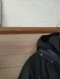 Черно дълго зимно яке със скрита качулка, снимка 6