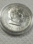сребърна монета 5 лв Иван Вазов , снимка 1