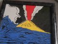 Копие с маслени бои Везувий по Анди Уорхол Поп Арт, снимка 3