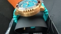 Citizen Promaster Diver 200m Watch BN0162-02X Eco-Drive Turquoise Blue & Gold, снимка 10