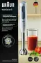 Braun MultiQuick 5 Ръчен Блендер с Неръждаема Пръчка 1000W Бял, снимка 1