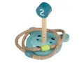НОВ! Дървена игра за хвърляне на рингове Lupilu детска игра за координация 12 части 4+, снимка 4