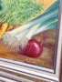 Авторски натюрморт с маслени бои върху платно , снимка 2