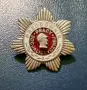 Стара полска значка на винт с емайл, снимка 1