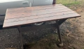 Дървена маса с 2 пейки, снимка 2