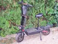 Голяма Електрически Скутер Тротинетка със Седалка, OBARTER X5 13" 8000W Хидравлични Спирачки 13 цола, снимка 8