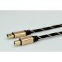 Кабел USB-A към USB-B 2.0 Roline 11.02.8803 Gold, 3.0m USB Type A to USB B M/M, Оплетка, снимка 3