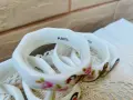 Красиви порцеланови пръстени за салфетки от Англия , снимка 4