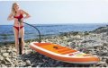 Надуваема дъска  коментар на цената Surf Board Aqua jornej   274x76x12 см Bestway padle board set, снимка 2