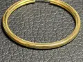 Златни обеци Халки нови 14 карата 585 zlatni obeci halki gold, снимка 4