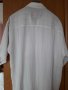 Мъжка риза къс ръкав от кенар бяла размер L, снимка 4