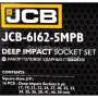 Комплект Ударни Вложки 16 части 3/4″ JCB от Хром Молибден (CR-MO) 6162-5MPB, снимка 5